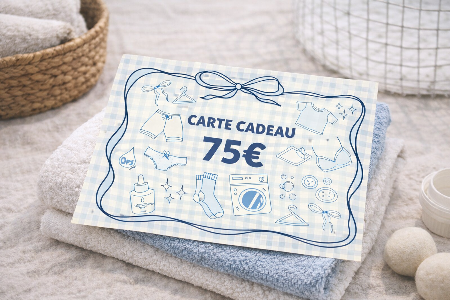 Carte cadeau 75€