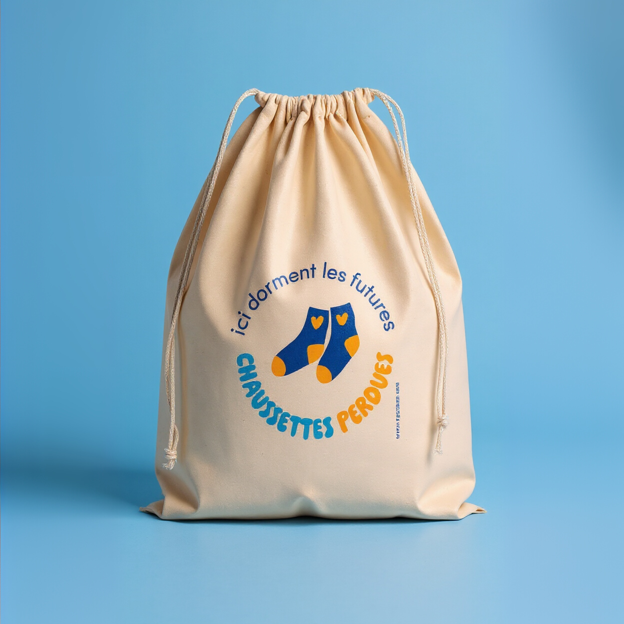 Sac à linge sale 100% Coton